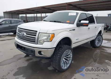 2012 Ford F-150 Platinum z USA, uszkodzony, nr VIN 1FTFW1ET6CFA34298